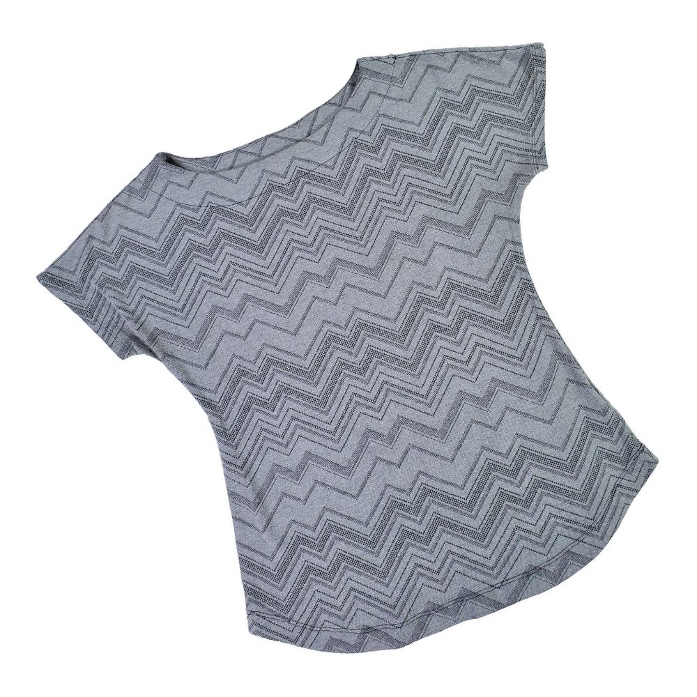 Merrell Gray Boat Neck Tee size Small